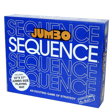 Sequence Jumbo Edition Strategy Board Game