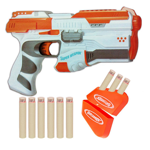 Space Fighter Super Weapon Soft Bullet Nerf Dart Gun