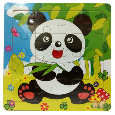 Panda - Wooden Jigsaw Puzzle - 6 inch