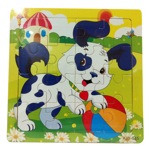 Puppy Dog - Wooden Jigsaw Puzzle - 6 inch