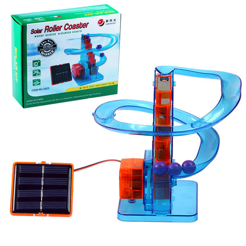 Solar Roller Coaster Race - Educational Solar Kit Science Toy