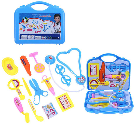 Little Doctor Set Briefcase for Boys - Blue