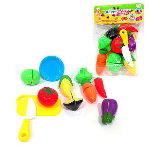 Happy Vegetables Cutting Plastic Set