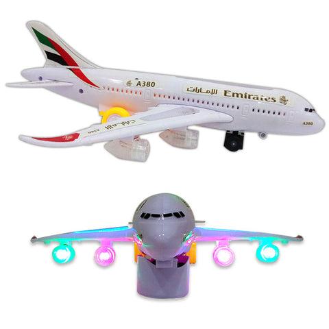 Emirates Airlines Airbus A380 - Light & Sound Toy Plane