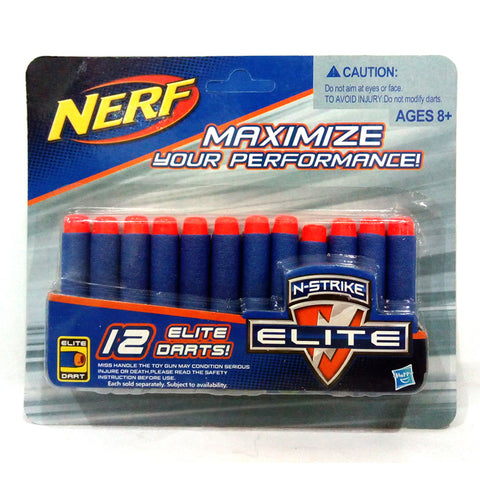 Nerf N-Strike Elite 12 Soft Bullet Darts Refill Pack