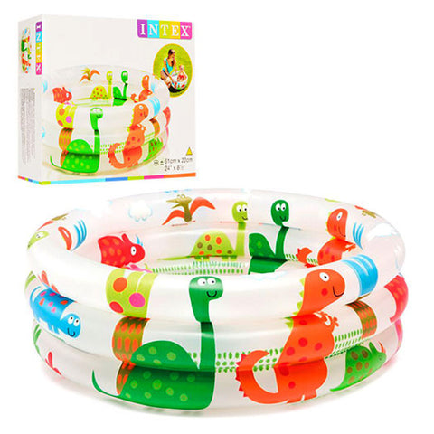 Intex - Dinosaur 3 Ring Baby Pool (2 ft x 8.5 inches) - 57106