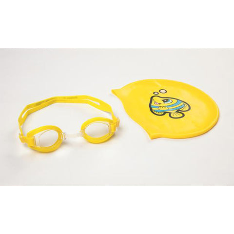 Bestway - Hydro-Swim Lil Racer Swimming Goggles and Cap Set For Kids - 6 inches - 26026