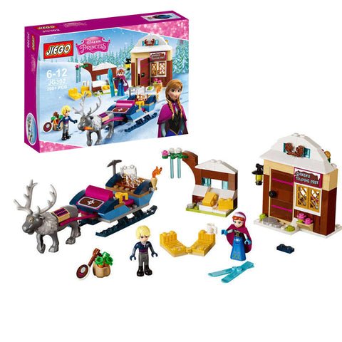 Disney Frozen Anna & Kristoff's Reindeer Sleigh Adventure Building Blocks