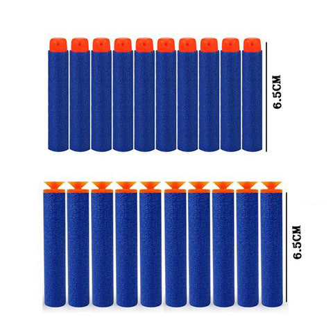 Pack of 20 Blue Refill Darts - Suction Stick-on &amp; Rubber Heads