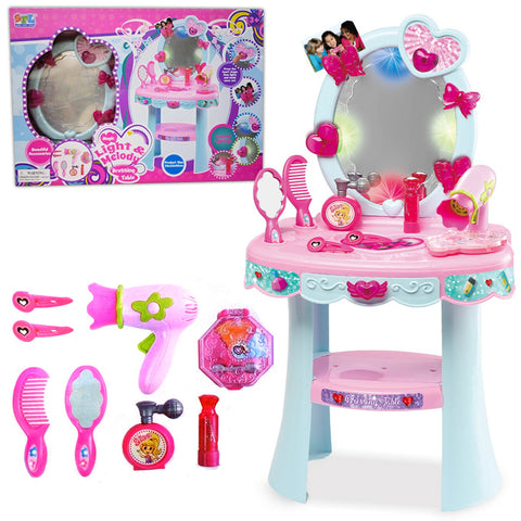 Magic Pink - Light & Melody Dressing Table with Accessories