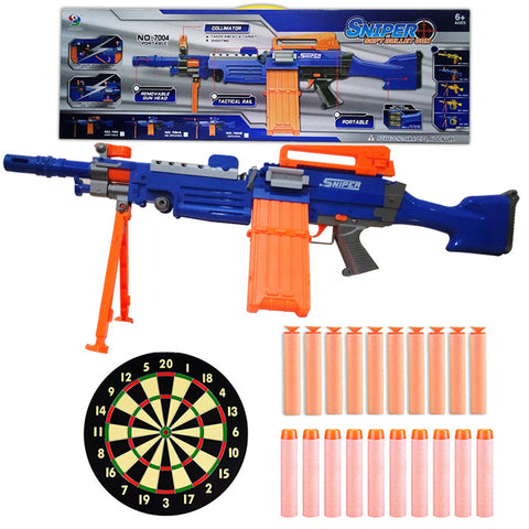 M4 Tactical Free Fire Sniper Nerf Gun with Stand