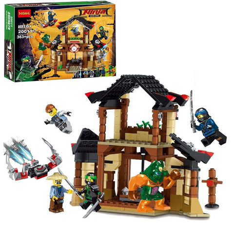 Ninjago The Movie The Battle Of The Temple Building Blocks Set - 20011