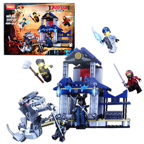 Ninjago The Movie Ninjutsu Palace Fighting Building Blocks Set - 20012