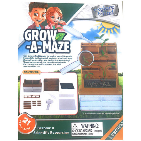 STEM Toys: Grow-A-Maze Science Experiment Kit