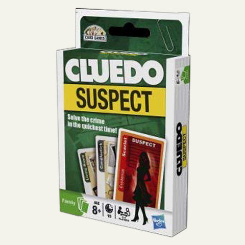 Cluedo Suspect Playing Cards Game