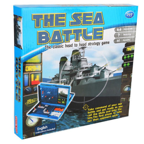 The Sea Battle - 2 Player Battleship Strategy Board Game