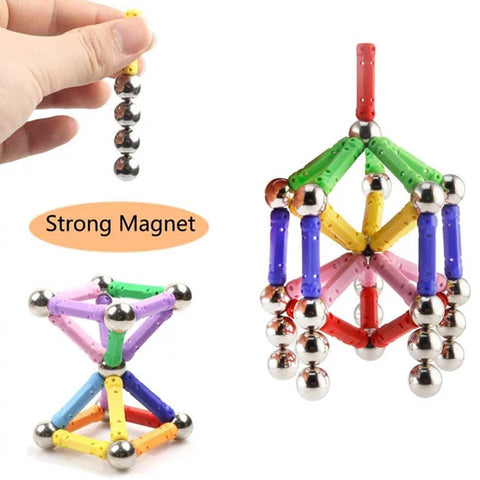 Master Magnet Construction Sticks and Balls - 63 pcs