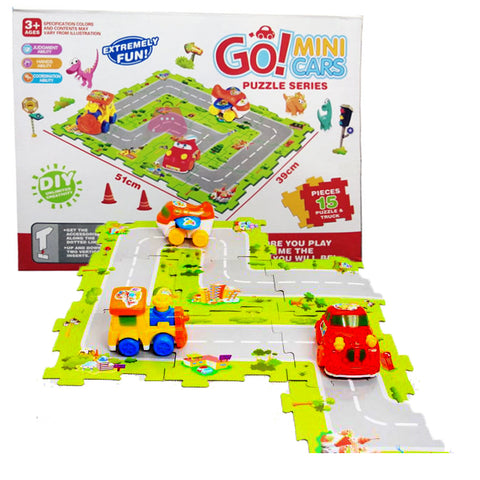 Go Mini Cars Play Set