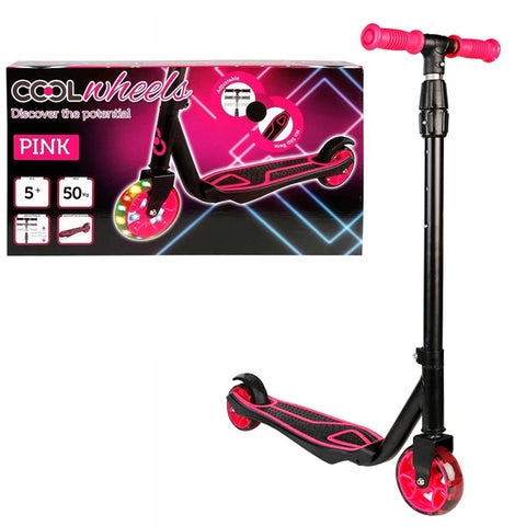 Cool Wheel Neon Scooty Big - Pink Imported From Turkey