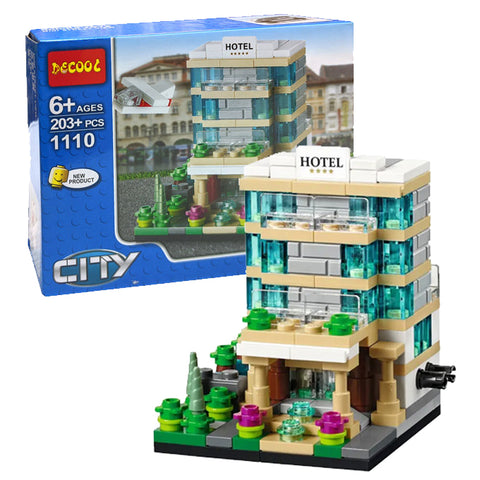 Jisi Architect - 1110 5 Star Hotel Mini Building Blocks 203 Pcs