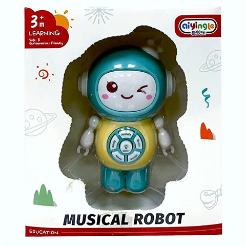 Musical Robot For Kids Battery Operated