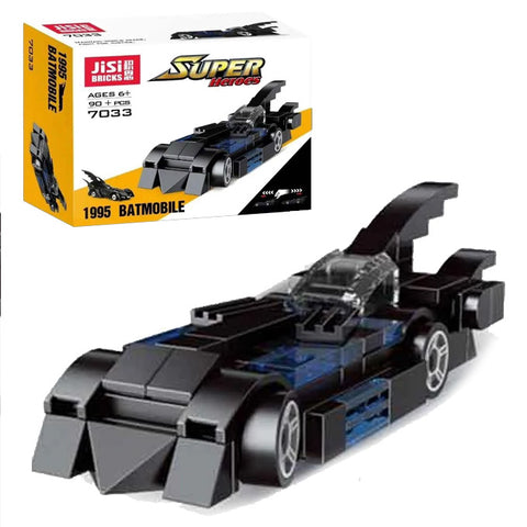 Batman 1995 Batmobile Car JISI Bricks Building Blocks - 7033