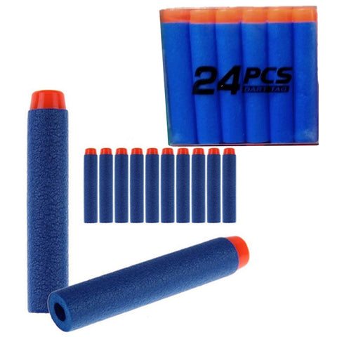 Nerf Soft Dart Foam Refill - 24 pcs - Blue