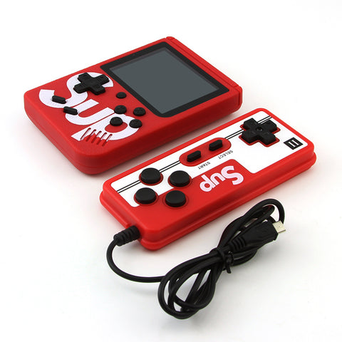 SUP - 2 Player Video Game 400 in 1 Portable Handheld Gaming Console - Red