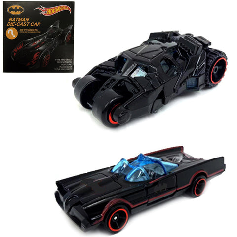 Hot wheels - Pack of 2 Batman Limited Edition Die Cast Cars - Option B