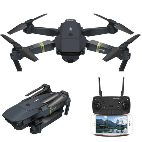 RC - Micro Foldable Drone set SKY-01 With Real Time Wifi Camera