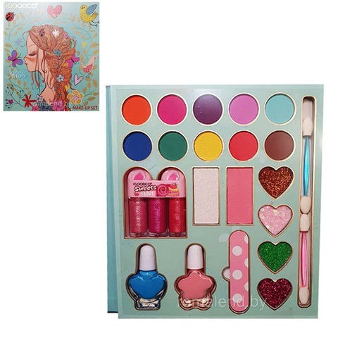 Makeup Set Children's Decorative Cosmetics Palette 22 in 1