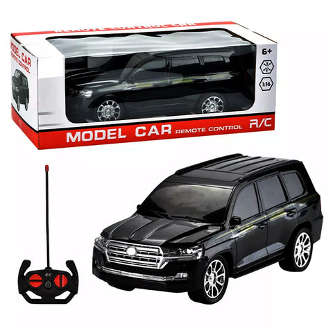 Remote Control Toyota Land Cruiser Prado V8 4 Channel - 1:16 - Black