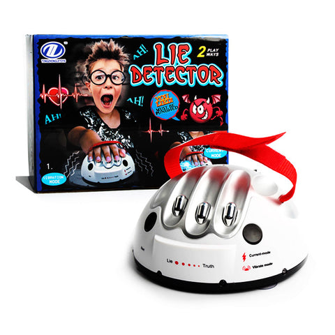 Electric Lie Detector Severe Vibration &amp; Yelling - Funny Gift Toy - Multi Color