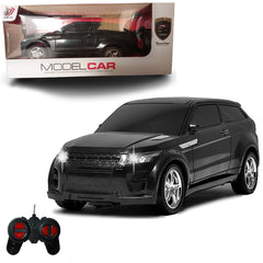 Remote Control Porsche SUV Car Model Toy for Kids - 4 Channel - Black