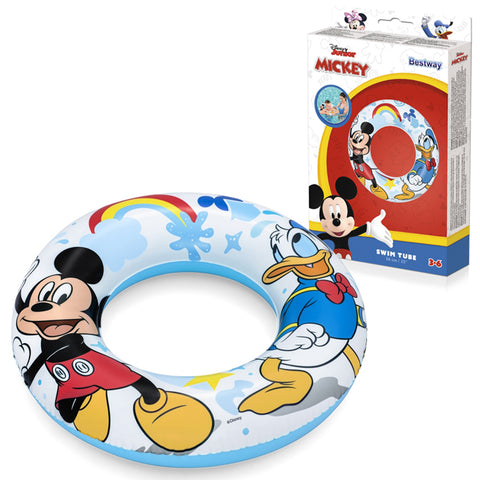 Bestway 91004 Mickey Mouse Mickey Mouse Inflatable 56 cm Swimming Ring