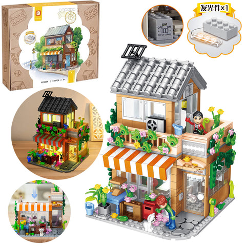 New Guesthouse Building Blocks Set For Girls - Guesthouse FC8504 730 Pcs Building Blocks Set Toy For Kids