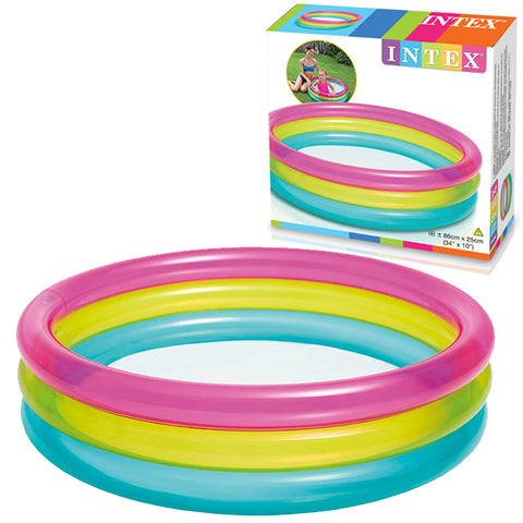 Intex 57104 Rainbow baby Pool 86 x 25 cm