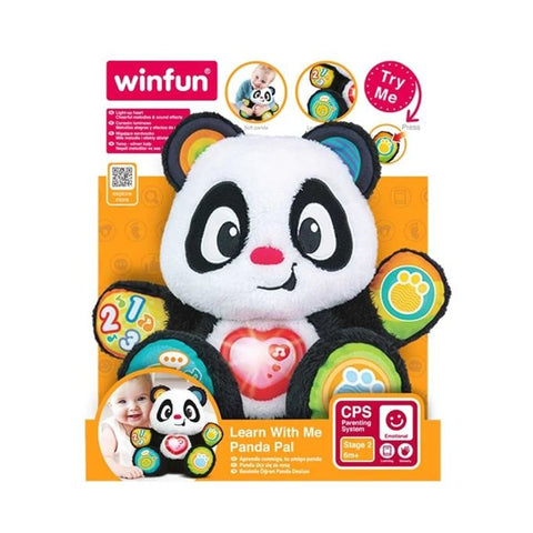 Win-Fun Panda Pal Stuffed Panda Figure Toy For Kids - 0797