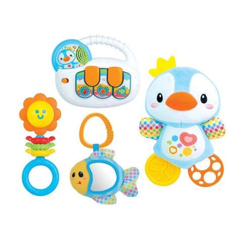 Win-Fun New Born Baby Rattle Gift Set For Kids - 3036Win-Fun New Born Baby Rattle Gift Set For Kids - 3036