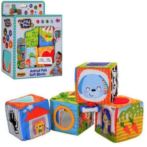 Win-Fun Little Pals Soft Blocks Toy For Kids - 0178