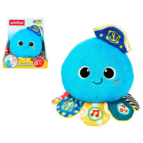 Win-Fun Shake 'N Dance Pals Octopus Stuffed Toy For Kids - 0142