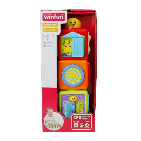 Win-Fun Activity Blocks Toy For Kids - 0613