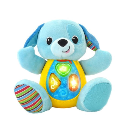 Win-Fun Melodic Blueberry Pup Sing And Learn Training Dog Stuffed - 0686