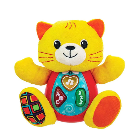 Win-Fun Kelsey Cat Sing and Learn With Me Stuffed Toy - 0685