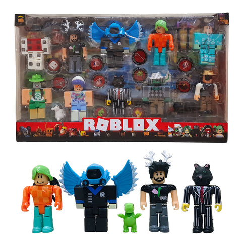 Roblox 10 Pcs Celebrity Collection - Pack of 10 Figure Roblox Classics - Includes 10 Figures Toys - Each Size Approx. 4 inch - Option 1