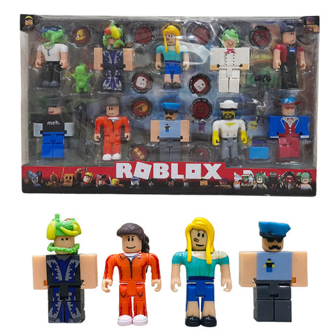 Roblox 10 Pcs Celebrity Collection - Pack of 10 Figure Roblox Classics - Includes 10 Figures Toys - Each Size Approx. 4 inch - Option 2