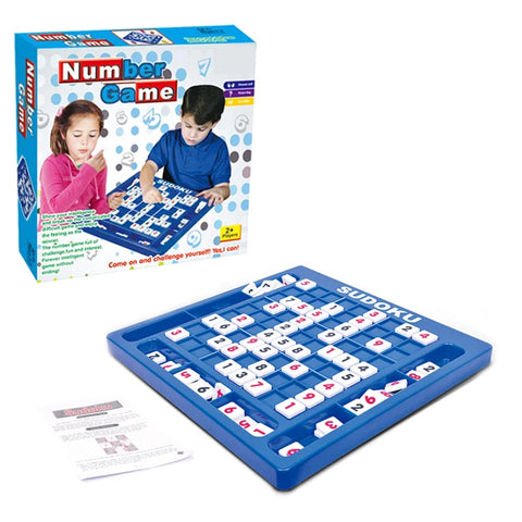 Sudoku Number Board Game For Kids 2+ - 81 Pcs Of numbers