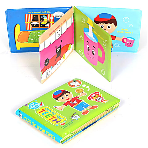 Care of your teeth Cognition Learning Bath Book Toy For Kids