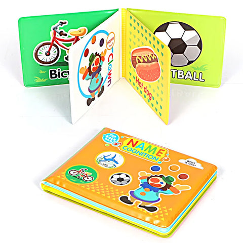 Name Cognition Learning Bath Book Toy For Kids