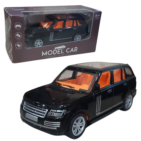 Range Rover Hatchback Model Mini Metal Car For Kids - Pull Back and Die cast - 4 inches - Black